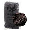 filati italiani cordini swan black, 500g e assortimento accessori per borse (marrone)
