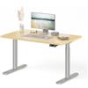 MAIDeSITe S2 Pro Art - Scrivania regolabile in altezza, 120 x 60 cm, 2 | Scrivania regolabile in altezza, piano del tavolo monoblocco da 25 mm, portata 180 kg, 4 controlli di memoria