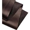 KGS Kozmo - Foglie in vera pelle goffrata, spessore 1,3 - 1,5 mm, lama in pelle bovina per lavori in pelle e riparazioni (marrone cioccolato, 20 x 30 cm)