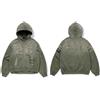 Felpa con cappuccio e zip BTS ARIRANG World Tour Korea Limited verde taglia M...