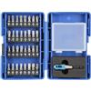 Alyco - Set di punte per cacciavite (1/4), 33 pezzi per fai da te ed elettronica, Torx, PH, PZ e esagonali in acciaio Cr-V temprato, adattatore e custodia resistente
