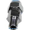 Vibsky Ugello dell'acqua con estremità del mandrino compatibile con macchine CNC per incisione e router con filettatura da 8 mm e 10 mm e fissaggio dado esagonale (2 mm)