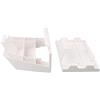 Vibsky Kit staffa di montaggio per alimentatore e router per Starlink per Gen 3 per router V3 progettato per massimizzare la copertura del segnale (A)
