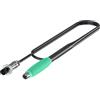CWOQOCW F210/F245 Saldatore Maniglia, 5-Hole Silicone Interface, High Temperature Plastic Shell, Anti-Folding Power Sleeve Solder Station Tool(F245)