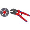 KNIPEX 97 33 LE MultiCrimp® Pinza crimpatrice con caricatore vuoto, 9-0,6 cm