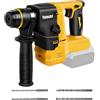 Yutesiri Trapano a percussione rotante per batteria DeWalt 20 V MAX, senza spazzole senza fili, con frizione di sicurezza per calcestruzzo/muratura, 1400 giri/min, 2 modalità di applicazione con