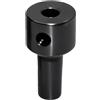 Vibsky Acciaio Drill Chuck Biella 10mm Albero Accoppiatore (B12 6mm) | 25-30 per durezza HRC, struttura in acciaio forgiato, resistente all'usura, previene la deformazione, ideale per torni