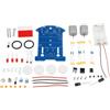 HpLive Smart Car - Kit di saldatura per elettronica fai da te da 3 V | Chip LM393, sensore di resistenza fotografica, segue una linea nera da 15 mm, per funzionamento a 3 V, educativo