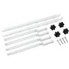 Vibsky Staffa di supporto per scheda per sistemi di rilavorazione BGA IR6500 IR12000 - Robusto supporto PCB in alluminio per riparazione elettronica strumento di saldatura (C)