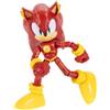Sonic The Hedgehog DC x Sonic Sonic The Flash Action Figure 13 cm, Jakks Pacific Ufficiale, Altamente Articolata, Design Dettagliato, Confezione da Collezione
