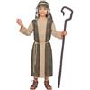 W WIDMANN MILANO Party Fashion - Costume da pastore per bambini | Set da 3 pezzi con abito, cintura, copricapo, per la recita del presepe, Carnevale, spettacoli teatrali