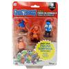Bizak Gang Beasts, Confezione da 5 figure in blister Costume Spiderman, Personaggio da collezione del Gioco multiplayer di combattimento (64114020), 64114020-3