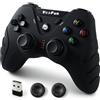 VooFun Controller PC 2,4G Wireless per PC/PS3/Steam/Android TV con Hall Joysticks | Joystick PC Controller PS3 con Doppia Vibrazione, Gaming Gamepad per Windows 8/10/11 PS3 Steam Laptop Raspberry Pi Android TV