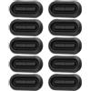EMSea 10 Pezzi Di Passacavo Per Tappo Del Telaio Del Pianale Dell'auto N91135501 Compatibile Con Volkswagen Golf MK5 MK6 MK7 51,7x24,8x47,4 Mm