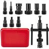 CarBole Set di Estrattori per Cuscinetti Interni per Moto,10 pz, 8-25 mm | Estrattore Cuscinetti Moto, Universale per Moto e Auto, con Scatola Portaoggetti