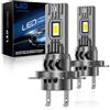 SHINYY Lampadine H7 LED 26000LM, Nuova Potenti 6500K Bianca Fredda Lampade LED H7 per Auto Fari Anabbaglianti/Abbaglianti, Plug and Play, Pack da 2