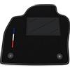 Somer Car Tappetino Auto SOLO LATO GUIDA 1pz compatibile con Seat Arona 2017-2025 | 1 tappeto su misura in moquette, bandiera francia