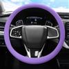 Generic Confezione da 2 coprivolanti da 33 a 40 cm, antiscivolo, per auto e SUV, colore: viola