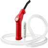 Cossify Pompa carburante elettrica, efficiente e sicura, per taniche, con sensore di protezione da trabocco, con tubo per trattore, generatore, tosaerba