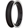 Generico Cerchio Tubeless 2.0 2.10x10 - Nero opaco con bordo lucido - Adatto a Piaggio 50 125 150 200 Vespa Special PX PK LML - CI1083