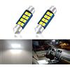 Generic Lampadine C5W LED 36mm 12V 6000K Bianco Super Luminoso per Luci Targa e Luci Interne Auto Senza Errori Canbus 2PCS