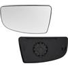 Koaudb Specchietto Retrovisore Auto Lato Basso‑Sinistro per Ford 2014-2022 | per Transit MK8 2014-2022 Lato Conducente Vetro Specchio Retrovisore Auto Lato Convesso per 1855103, BK3117C718AB