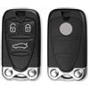 onetop1 3 Tasti Telecomando Chiave per Alfa R0me0 159 Brera 156 Spider | Smart Car Key Shell Cove Caso,Sostituzione Uncut Inserisci Lama