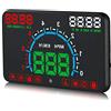 TOTMOX Schermo testa alta HUD auto 5.8 OBD2 OBD2 Indicatore automatico per cruscotto Avviso velocità