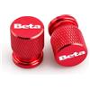 YYAOYAO Tappo del nucleo della valvola CNC Per Beta Evo 250 300 80 Junior Senior RR 125 200 350 390 430 450 480 2T SM 4T LC 50 Tappi Valvola Pneumatici Ermetici(Red)
