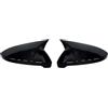 Generic Tappo Specchio Laterale Per Golf MK6 MK7 7.5 Per GTI R Per GTD | Per Cappucci Copri Specchietti Retrovisori Terai 2009-2020(MK7 MK7.5 Gloss)