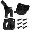 Briny River Un set di kit di riparazione per staffa faro anteriore sinistro 8W0998121 compatibile con AUDI A4 B9 2015-2023