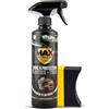 MAX DETAIL-LAB - Shine & Protection - Nero Gomme Auto Rinnova Plastiche, Lucida Ravviva Plastica, Restauratore Idratante Pneumatici, Kit Pulizia Professionale Prodotti Detailing Car Moto, 500ml