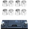 Flaconi 8PCS Adattatore Poli Batteria Auto,Accessori per Auto,Adattatori per Postazione Convertitore per Terminali Batteria per Autos,Adatto per Connessioni di Batteries Post Lato Positivo e Negativo