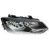 EASYSHOP24H Faro Fanale Proiettore Anteriore DX Destro Per Polo 6c da 2013 a 2016 H7 H7 Con Motore Regolazione Elettrica Gruppo Ottico Luce Fanalino