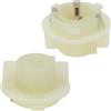 INFINAUTO 2 Pezzi Presa Lampadina Fanale Posteriore per Toyota Yaris P1 2001-2005, PortaLampada Doppio Filamento 21/5W Per Yaris Sostituisce 90069-81014/9006981014