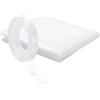 Generico Copertura per Vetro Auto Rotto Copertura in PVC Antiurto | Sostituzione Temporanea Finestrino Auto Con Nastro Biadesivo 79 Cm X 1.2 M Protezione per Finestrini Veicoli da Sole, Freddo