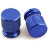 YYAOYAO Tappo del nucleo della valvola CNC Per R1200GS R1250GS R 1200 1250 GS LC Adventure Tappo Coprivalvola Valvola Pneumatico Moto, Accessori In Alluminio(Blue)