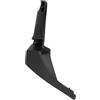 Vibsky Copertura per paraurti anteriore in stile Oe per Land Rover Range Rover Evoque 2012-2016, lato sinistro e destro, in plastica, colore nero, angolo di montaggio diretto, parte di ricambio (destra)