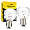 Ruiandsion 1156 Alogena 48V BA15S per Golf Carrello Bianco Caldo 2Pz