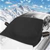 mizikuu Copertura Parabrezza Auto, Protezione Parabrezza Antigelo Anti-Neve Anti UV Impermeabile Antighiaccio Inverno Parasole Auto Parabrezza, Telo Copri Parabrezza per la Maggior Parte dei Veicoli