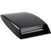 Asixxsix La Presa D'aria Decorativa per Auto Si Adatta Alla Copertura Adesiva dello Sfiato - Decorazione Universale del Cofano in ABS Resistente per un Look di Classe (BLACK)