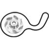JAVIK Girante in alluminio pompa acqua per Polaris Sportsman 600 700 800 Ranger 700 800 RZR 800 Frontier, O.E.M# 5433684 5812571/5812048/5812508