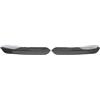 Qqmora Spoiler Posteriore Sul Tetto ABS Ad Alta Resistenza Leggero Aerodinamico Design Sportivo Accessorio per Auto Facile da Installare per VII MK7 7.5 R GTD 2012 2020 (Stile in fibra di carbonio)