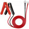 Wafuesh 2 morsetti a coccodrillo ad alte prestazioni da 30 A, per batteria dell'auto, robusti e sicuri, 12 V/24 V, con cavo di prolunga da 1 m, per caricabatterie e situazioni di emergenza