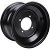 Lastdaytime Cerchione anteriore in lega di acciaio ATV 19X7.00-8 8 pollici 4 fori 3.1 pollici Bolt Pattern compatibile con la maggior parte delle marche cinesi per go kart