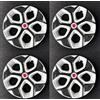 Generico SET 4 COPRICERCHI COPPA RUOTA COPRIRUOTA BORCHIE CERCHIO 15 Specifiche per Panda modello 312 e 319 prodotte dal 2012 in poi - 833/15 + 21211