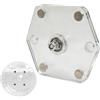 Generic Ruota per criceto Magnete potente multifunzionale per piccoli animali | Attrezzature per esercizi per criceto Adatto per granchi eremiti, barbuti, furetti, scoiattoli, conigli nani,