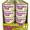 Generico Natural Code Umido Gatto Adult gusto TONNO,AGNELLO e PATATE, Numero 21, alimento completo in SFILACCETTI per gatti adulti di tutte le taglie, altamente digeribile | 12 scatolette da 85 grammi l'una.