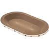 Generic Tiragraffi ovale per gatti da interni, in cartone ondulato, per grattare, allungare, giocare e rilassarsi, 43 x 30 cm (ovale)