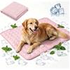 Bwaliffury Tappetino Refrigerante Cane e Gatto,Bwaliffury Tappeto per Cani, Cuscino Rinfrescante Estivo, 70*55cm,Cuccia Lavabile per Cani,auto-raffreddante senza elettricità, per Animali per Esterni,Interni (XL)